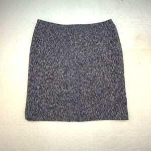 Tahari  Skirt Size 16 Pencil Tweed Career Lined black purple white.‎